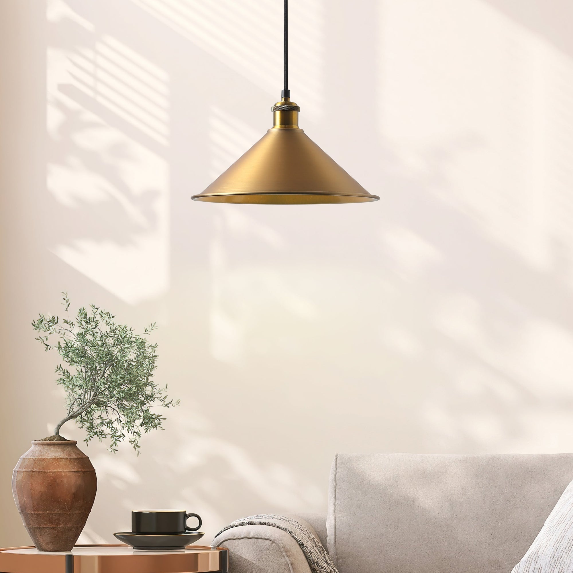 Coffee Taklampa Ø30