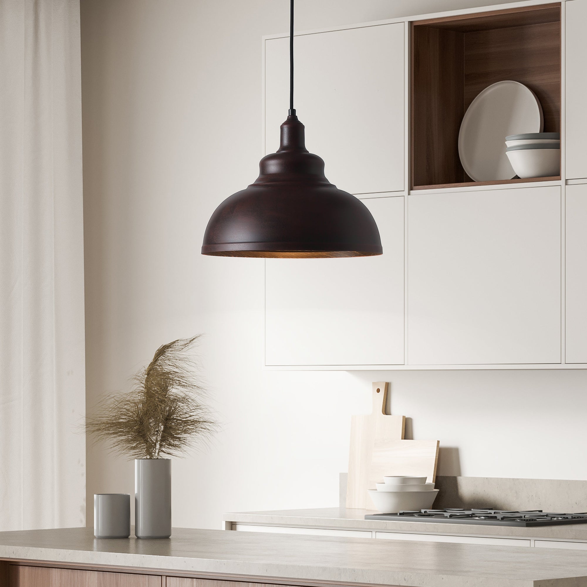 Norman Taklampa Ø35 Rost-Lampconcept.se