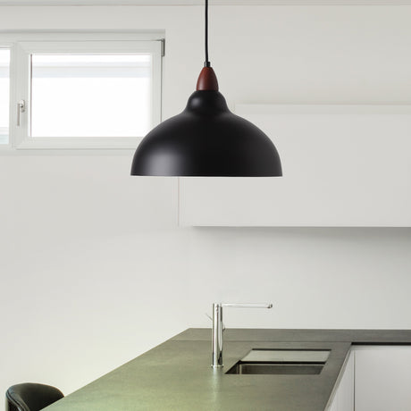 Oak Taklampa Ø35 Mörkt Trä-Nordic Seasons-Lampconcept.se
