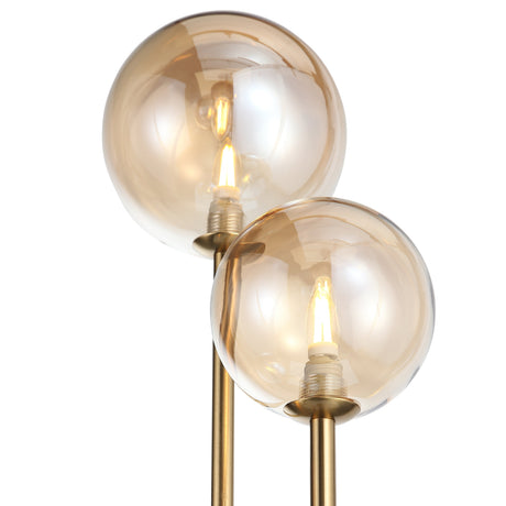 Bubbles Golvlampa Amber-Lampconcept.se