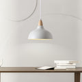 Oak Taklampa Ø24 Ljust Trä - Vit