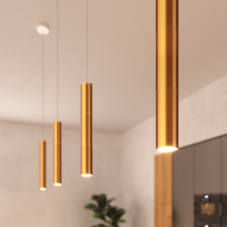 Tube XL Pendel Metal-Creative Cables-OutletLamper.dk