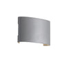 Ortelo 4W 12cm Vägglampa Utomhus Grå-Lampconcept.se