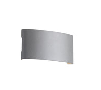 Ortelo 6W 17cm Vägglampa Utomhus Grå-Lampconcept.se