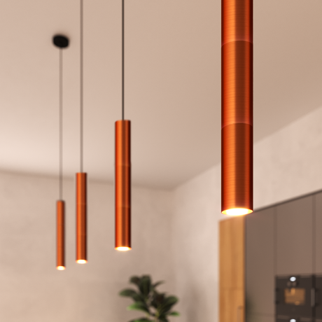 Tube XL Pendel Metal-Creative Cables-OutletLamper.dk