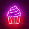 Cupcake Neon Vägglampa-Lampconcept.se