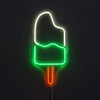 Ice Cream Neon Vägglampa Grön/Vit-Lampconcept.se