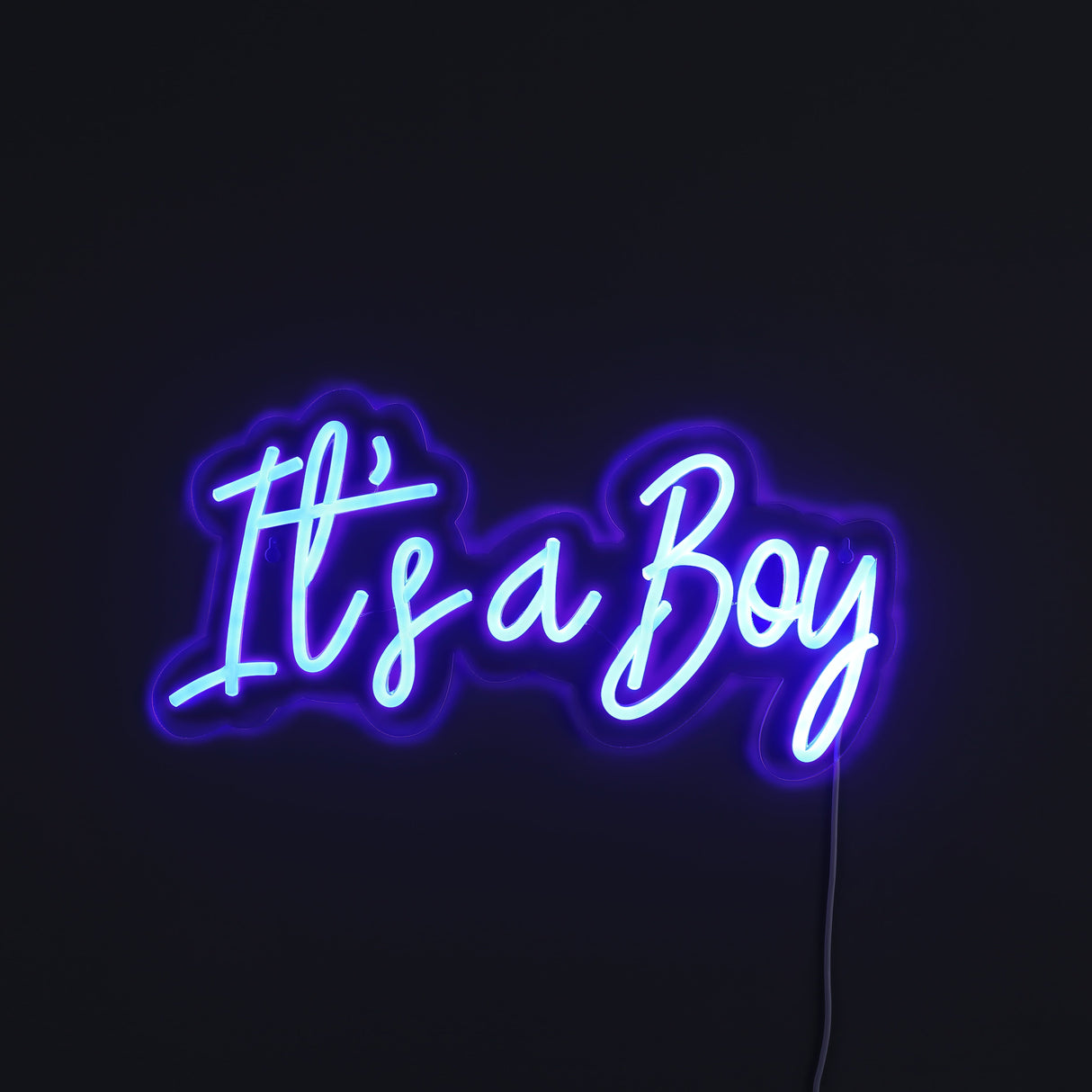 Its a Boy Neon Vägglampa