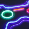 Joystick Neon Vägglampa Blå-Lampconcept.se