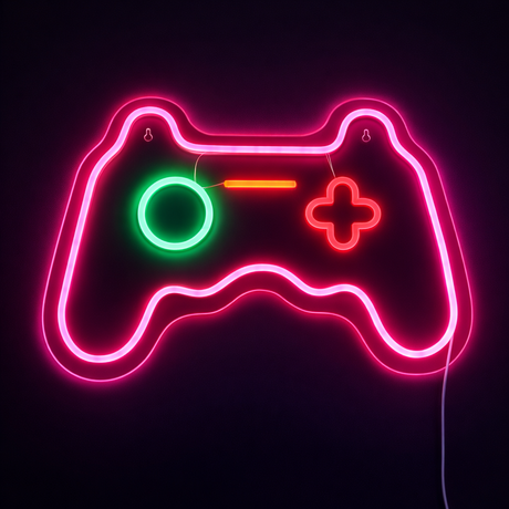 Joystick Neonskylt