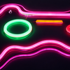 Joystick Neon Vägglampa Rosa