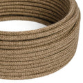 Textilkabel Mörk Jute