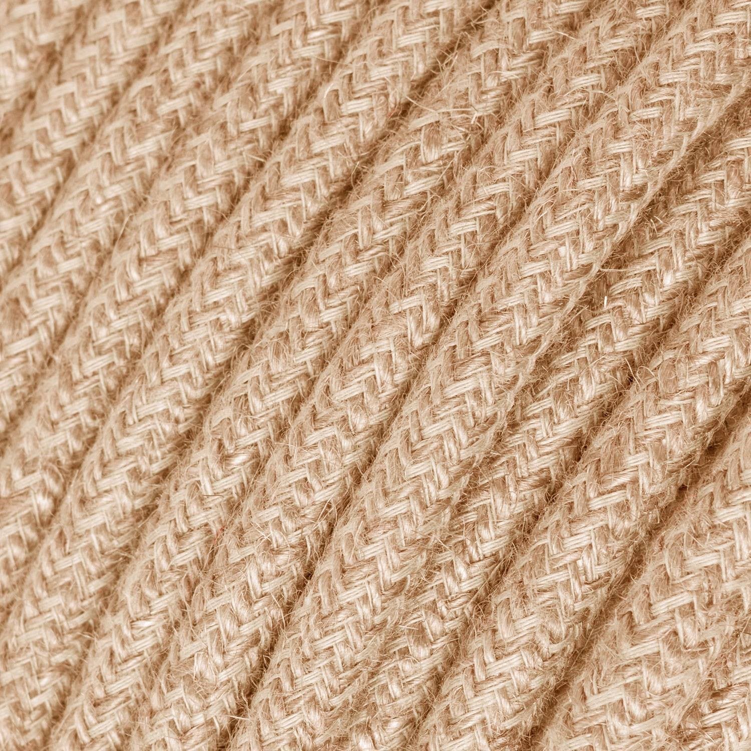 Textilkabel Jute-Lampconcept.se