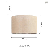 Juta Taklampa Ø50