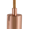 Cylinder Kabelklämma Klar Koppar-Lampconcept.se