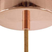 Cylinder Kabelklämma Klar Koppar-Lampconcept.se