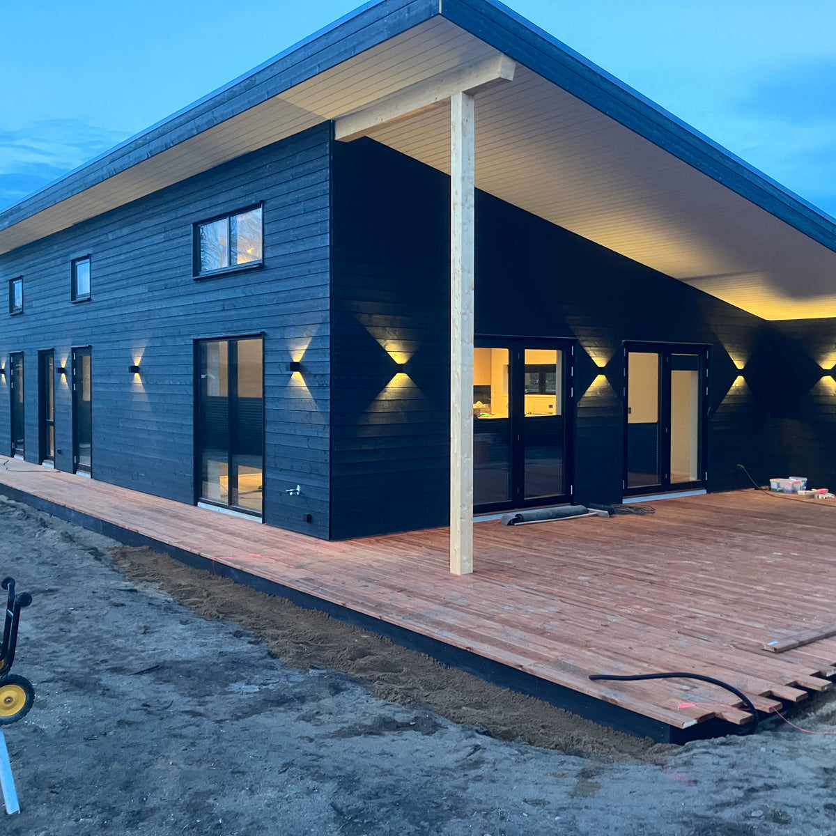 LED Vägglampa Utomhus IP54 6W