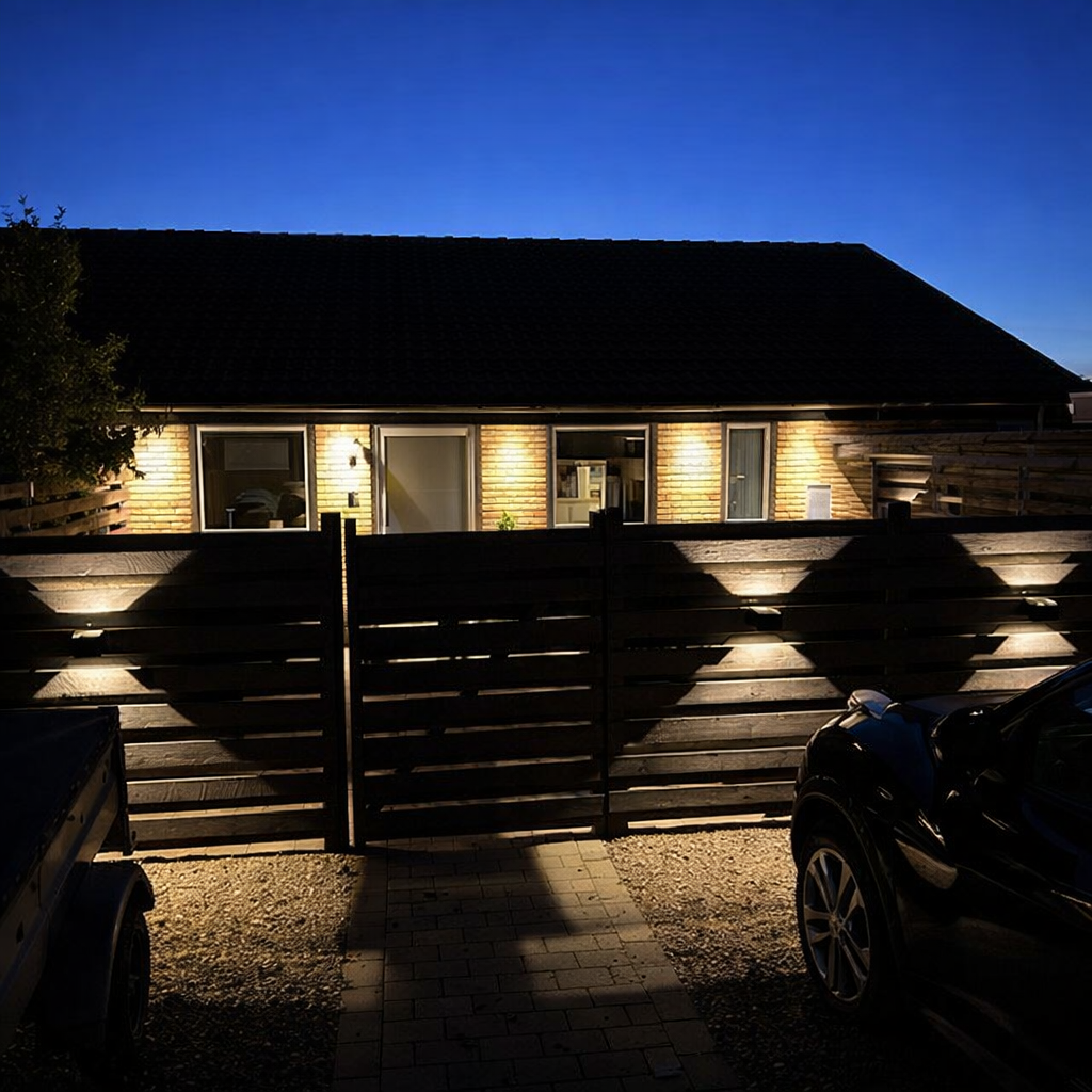 LED Vägglampa Utomhus IP54 6W