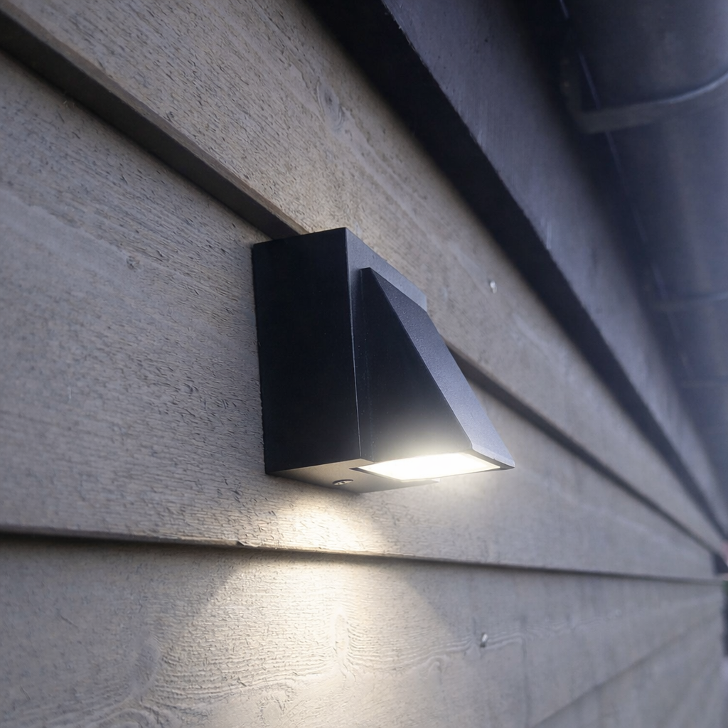 Focus 3W IP54 Vägglampa Utomhus Svart
