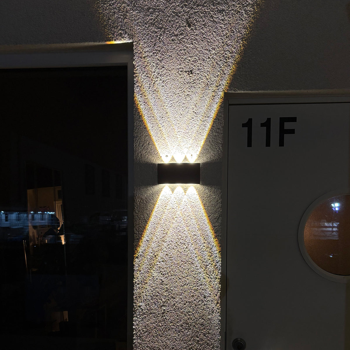 Ortelo 6W 17cm Vägglampa