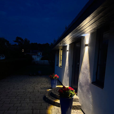 Ortelo 6W 17cm Vägglampa