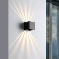 Sunset IP54 6W Utomhus Vägglampa
