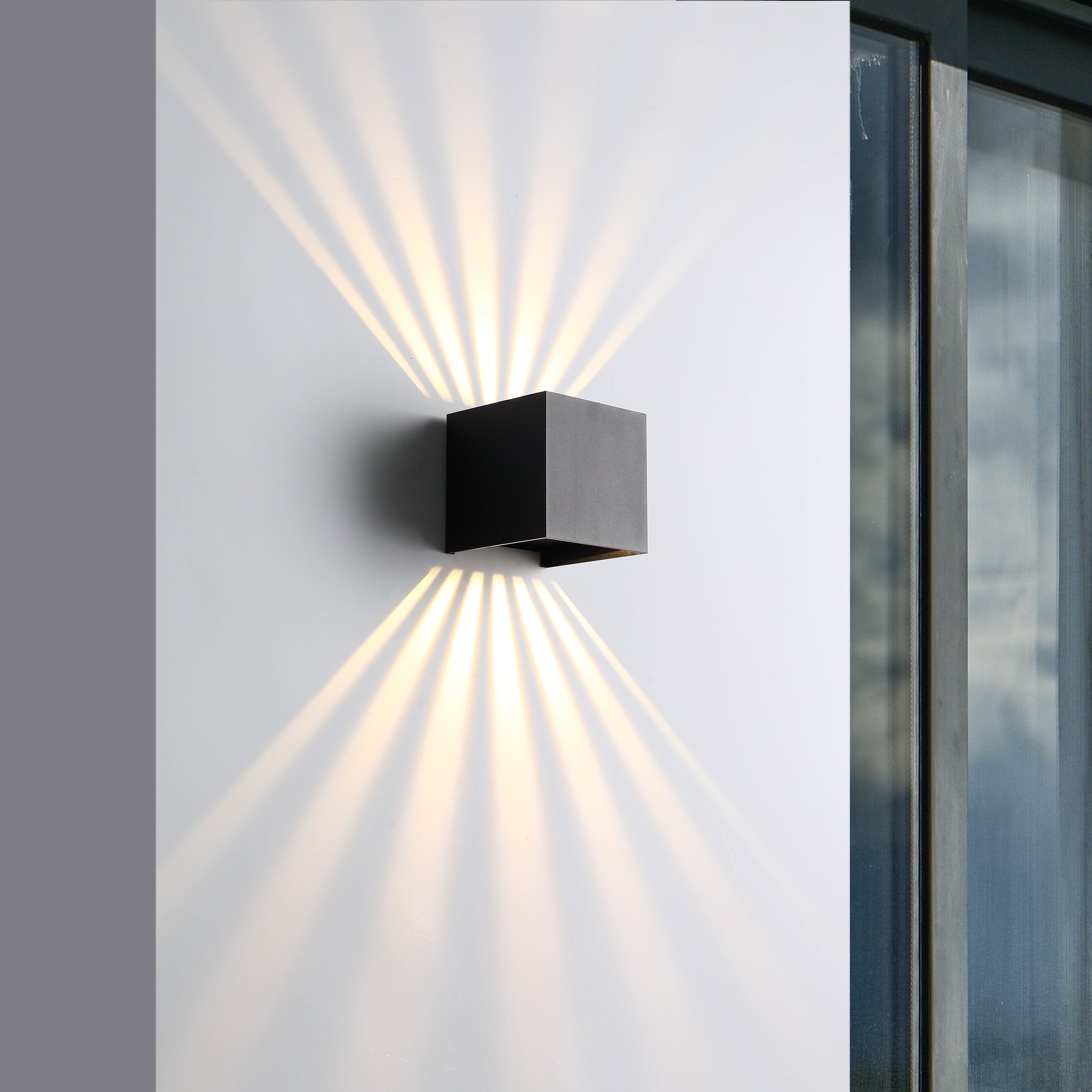 Sunset IP54 6W Utomhus Vägglampa
