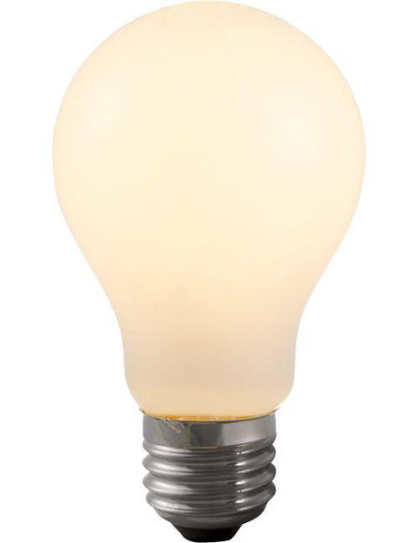 LED E27 GLS A60 600lm Opal Dimbar-Lampconcept.se