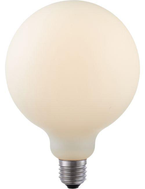 LED E27 Globe Opal G125 520lm Dimbar-Lampconcept.se