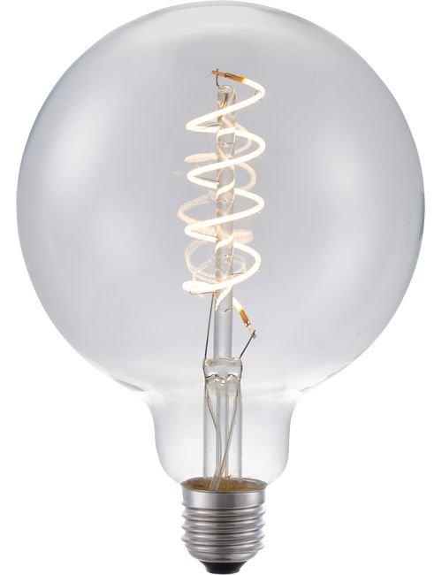 E27 Globe Spiral G125 190lm Dimbar-Lampconcept.se