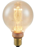 LED E27 Vintage Globe Amber G95 Dimbar