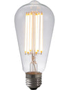 LED E27 Klar Rustika ST64 400lm (E27)-Lampconcept.se