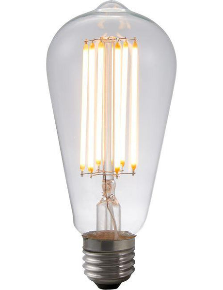 LED E27 Rustika ST64 470lm 6.5W Dimbar Klar-Lampconcept.se