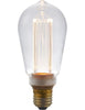 LED E27 Klar Rustika ST64 140lm Dimbar-Lampconcept.se
