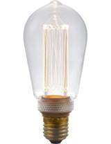 LED E27 Klar Rustika ST64 140lm Dimbar-Lampconcept.se