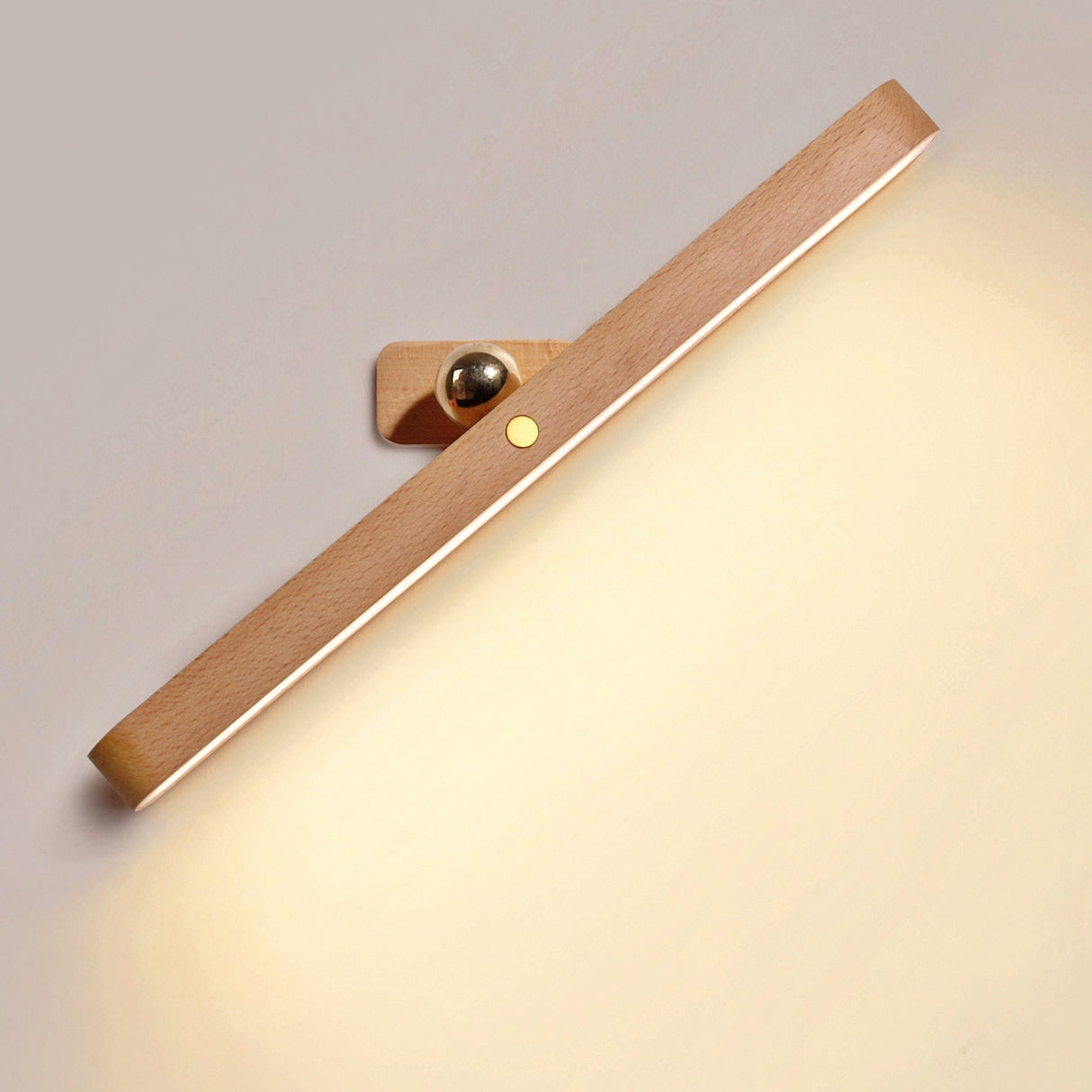 Timber Sladdlös Vägglampa Ljus
