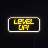 Level Up Neonskylt