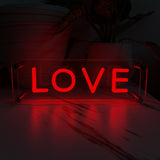 LOVE LED Neon Box Bordlampa-Lampconcept.se