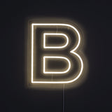 Bokstav B Neon Vägglampa-Lampconcept.se