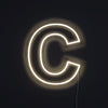Bokstav C Neon Vägglampa-Lampconcept.se