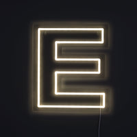 Bokstav E Neon Vägglampa-Lampconcept.se