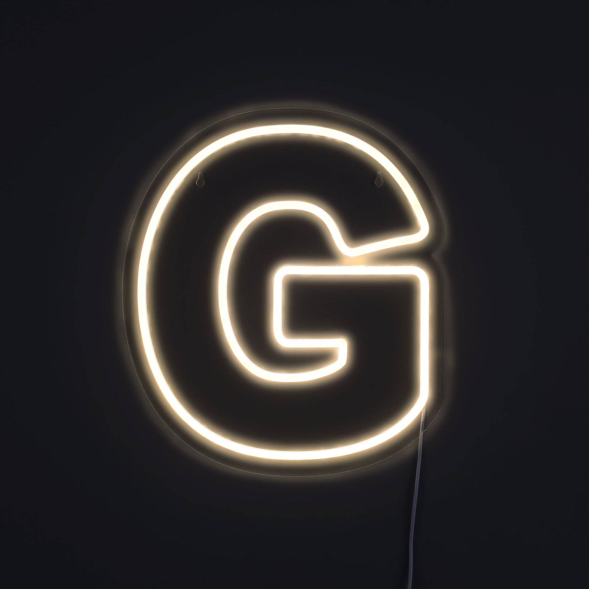 Bokstav G Neon Vägglampa-Lampconcept.se