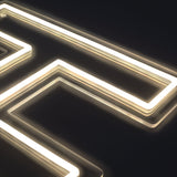 Bokstav H Neon Vägglampa-Lampconcept.se