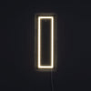 Bokstav I Neon Vägglampa