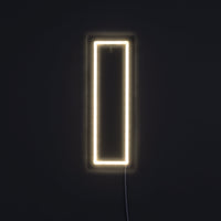 Bokstav I Neon Vägglampa-Lampconcept.se