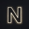 Bokstav N Neon Vägglampa-Lampconcept.se