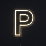 Bokstav P Neon Vägglampa-Lampconcept.se