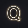 Bokstav Q Neon Vägglampa-Lampconcept.se
