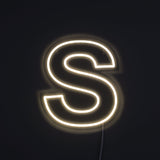 Bokstav S Neon Vägglampa-Lampconcept.se