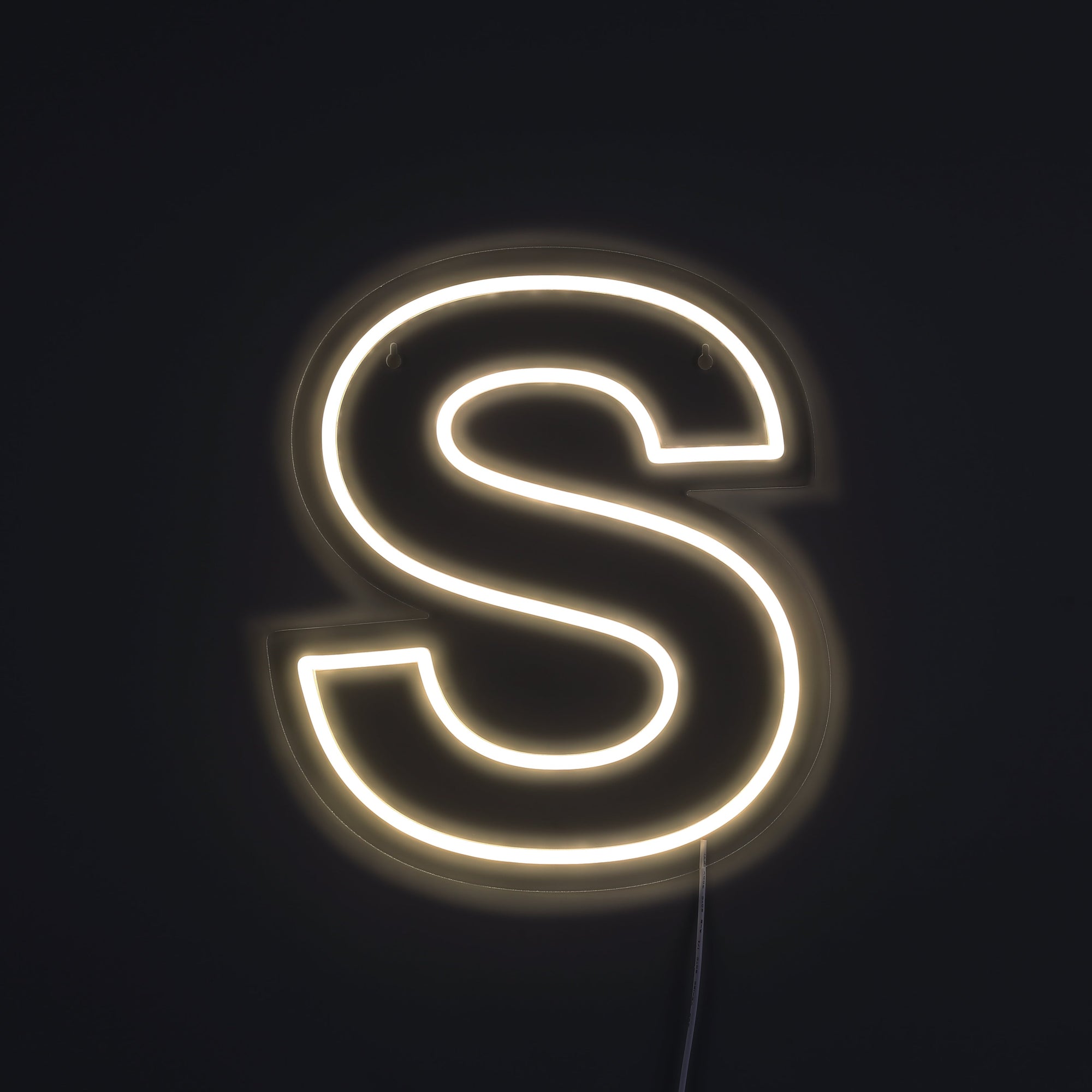 Bokstav S Neon Vägglampa-Lampconcept.se